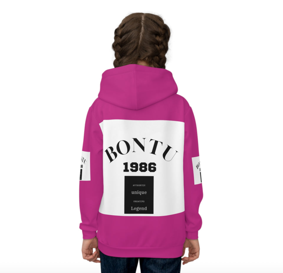 Kids Pink Hoodie